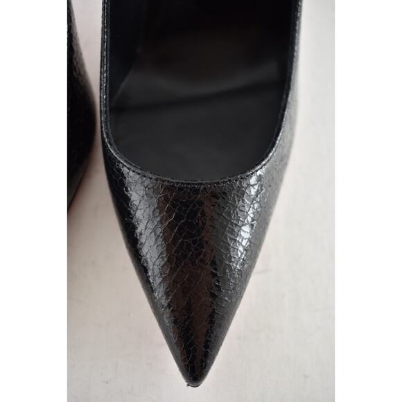 Christian Louboutin Kate 100 Black Specchio Star Pointed Classic Heel Pump 40 - Picture 9 of 15